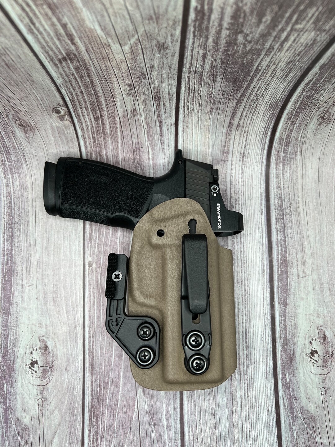 Dnzholsters Kydex Holsters Sig Sauer P365 X Macro Comfort Pad Wedge IWB