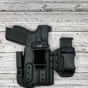 DnzHolsters kydex holsters Canik Mete MC9  Olight PL Mini 2 - Streamlight Tlr-7Sub 1913 key AIWB Holster.