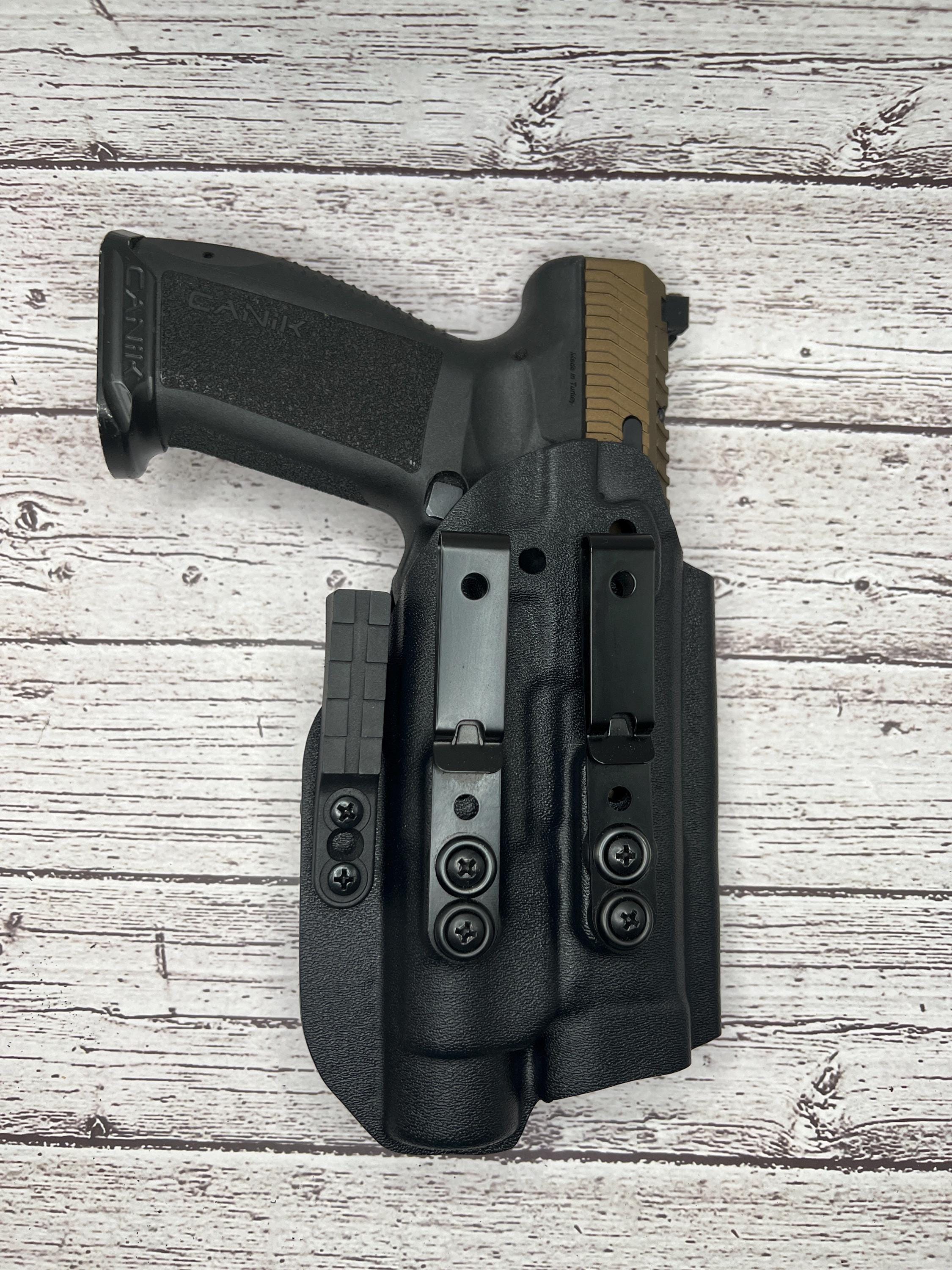 DnzHolsters kydex holsters Canik TTI Combat light bearing IWB holster.