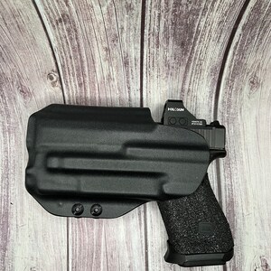 DnzHolsters kydex holsters Glock 19 MOS Olight Baldr S IWB Holster. image 4