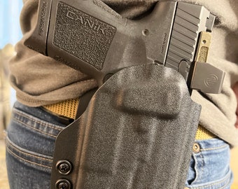 DnzHolsters kydex holsters    Canik Mete MC9  Light bearing  OWB Holster.