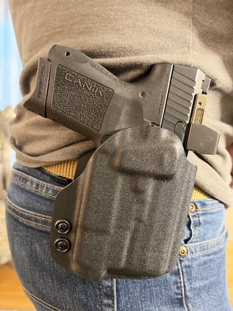 DnzHolsters kydex holsters Canik Mete MC9 Light bearing OWB Holster. zdjęcie 1