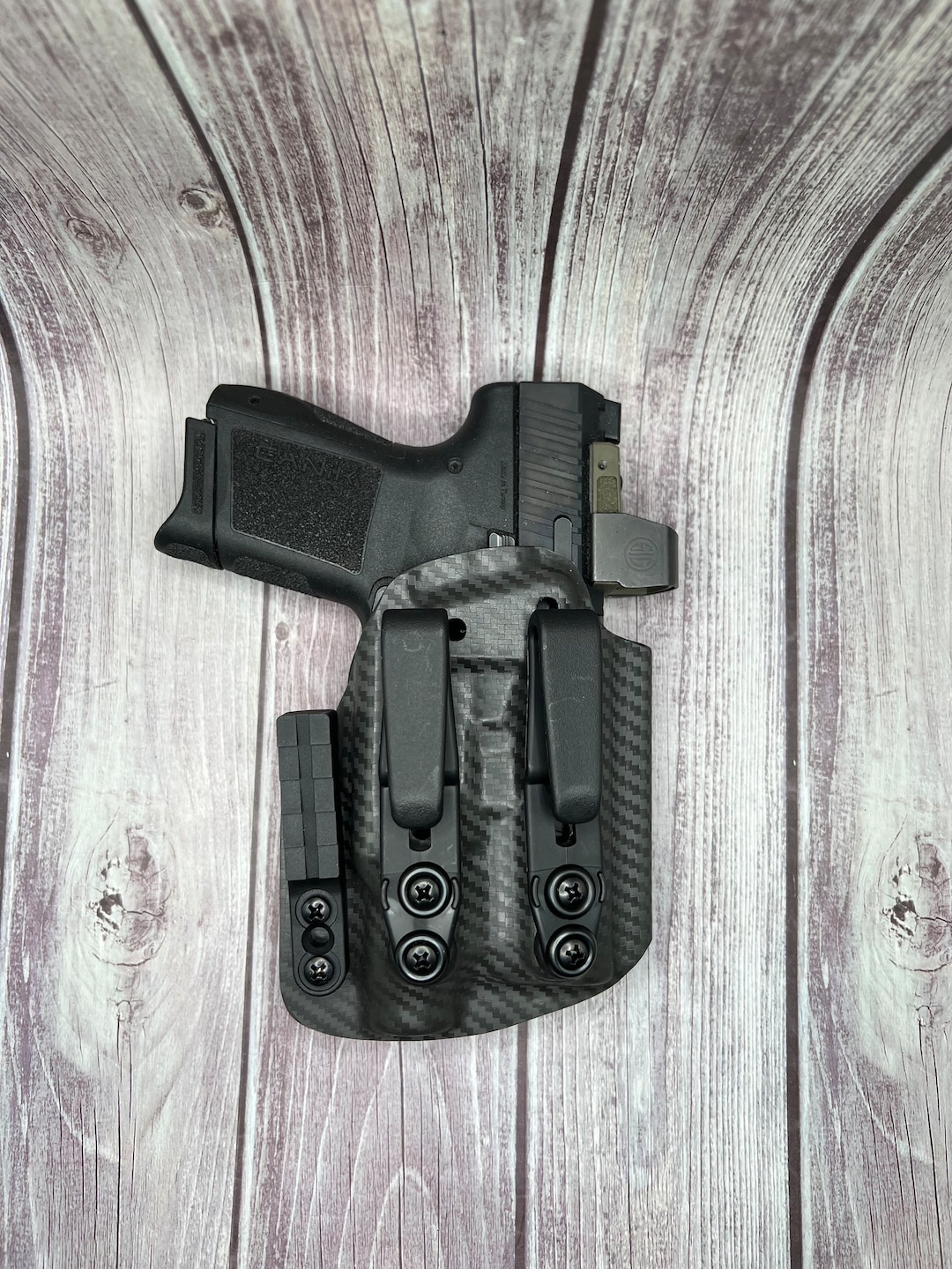 Dnzholsters Kydex Holsters Canik Mete MC9 Olight PL Mini 2 Streamlight