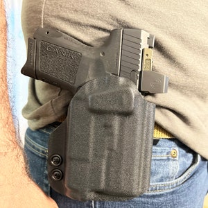 DnzHolsters kydex holsters Canik Mete MC9 Light bearing OWB Holster. zdjęcie 3