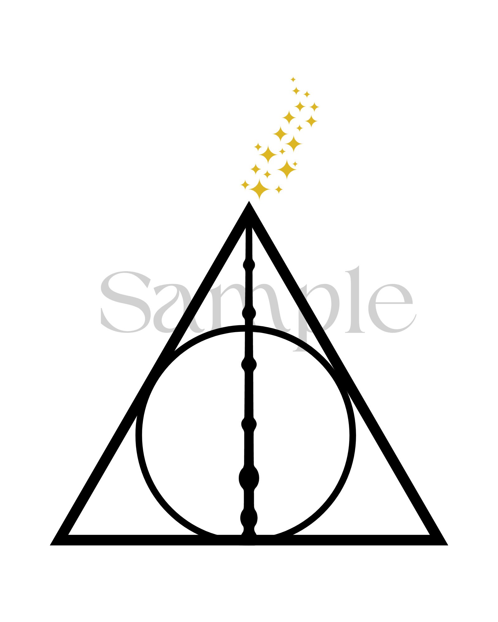 Hallows Print // Printable // Instant Download // Wall Art // Etsy