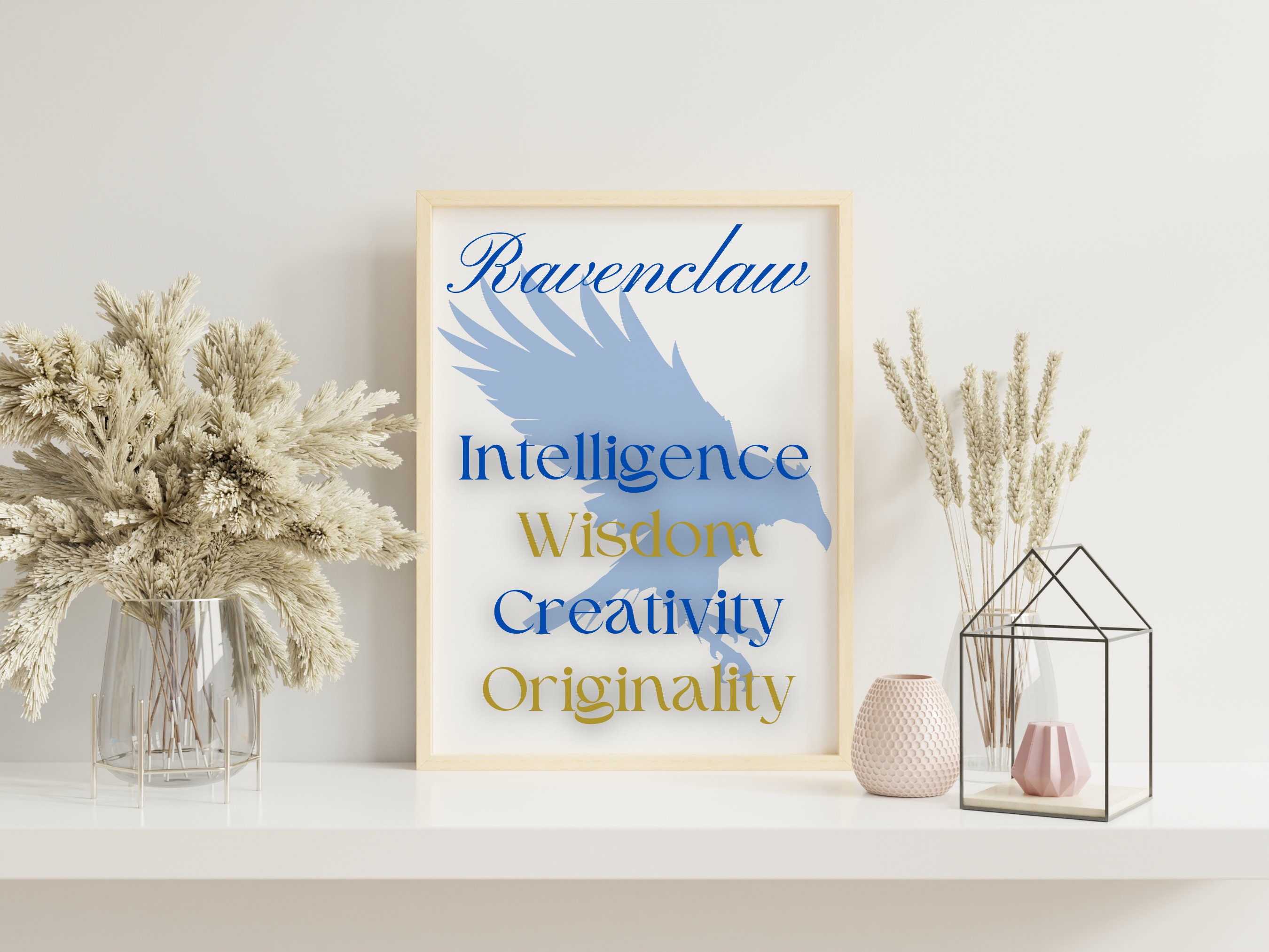 Ravenclaw Traits Sign / Digital Design / Digital Download / 