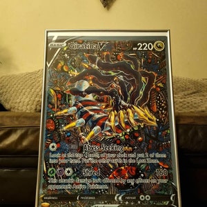 GIRATINA V alt art Massive UHQ 20×30 Beautiful