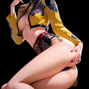 Anime Waifu vinylklistermärke, 18 cm stansad dekal — Vattentät, blekningssäker, 3 års garanti