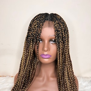 Gevlochten pruik, Hairextensions, Hxpresions, knooploze gevlochten pruiken