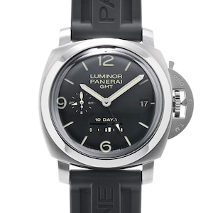 PANERAI Luminor 1950 10 Days GMT Power Reserve PAM 270 Automatic Limited Edition Black Men's Watch 44mm J Series