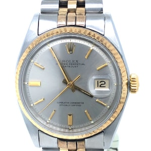 Rolex Date just Oyster Perpetual Superlative Chronometer Automatic 14K (585)/SS Jubilee 14K/SS Vintage 1971 Swiss Made