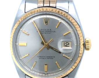 Vintage Rolex Oyster Perpetual Datejust Two-Tone Watch