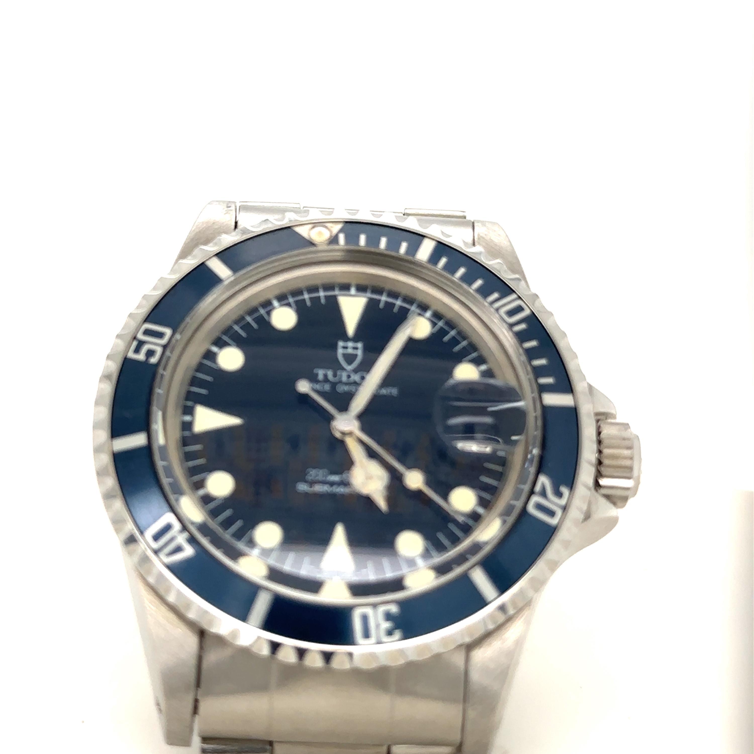 チューダー プリンス サブマリーナー オイスターデイト 40mm ブルー 