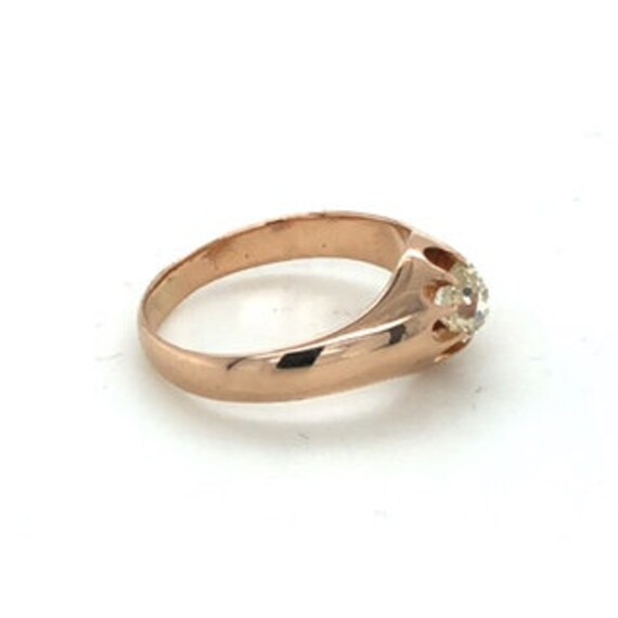 Antique victorian Engagement Ring Buttercup Setting A… Gem