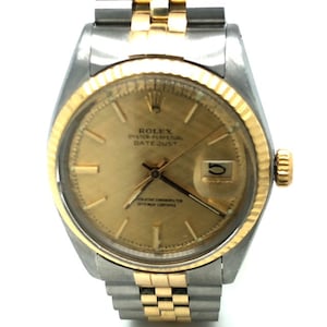 Rolex Date just Oyster Perpetual Superlative Chronometer Automatic 14K (585)/SS Jubilee 14K/SS Vintage 1979 Swiss Made