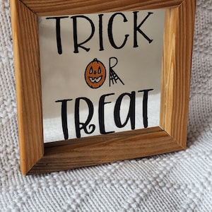 Aluminum Trick or Treat Sign