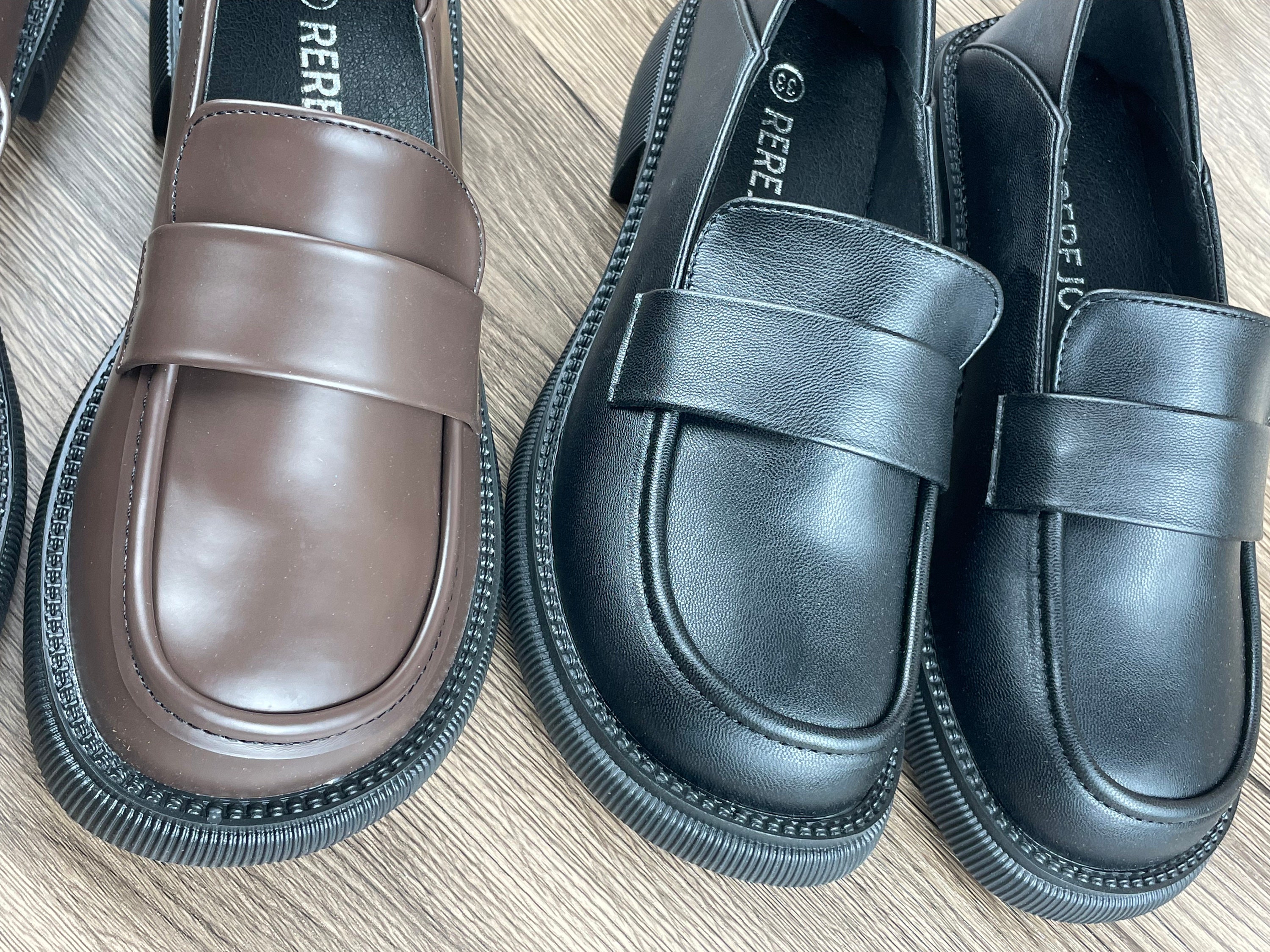 【Anyone more】Mate Mary Jane Loafer Shoes BAX4D907_bax4d907c69b_5ddd5204