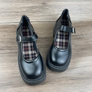 Mary Jane, leren laarzen, handgemaakt, vintage schoenen, damesschoenen, kleine leren schoenen, verjaardagscadeau, kerstcadeau