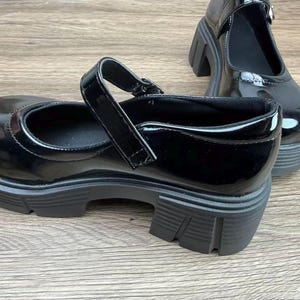 Mary Jane, botas de cuero, hechas a mano, zapatos vintage, zapatos de mujer, zapatos pequeños de cuero, regalo de cumpleaños, regalo de Navidad imagen 12
