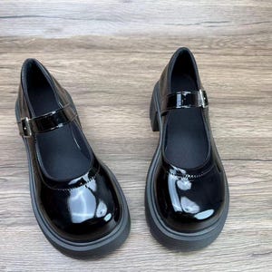 Mary Jane, botas de cuero, hechas a mano, zapatos vintage, zapatos de mujer, zapatos pequeños de cuero, regalo de cumpleaños, regalo de Navidad Light