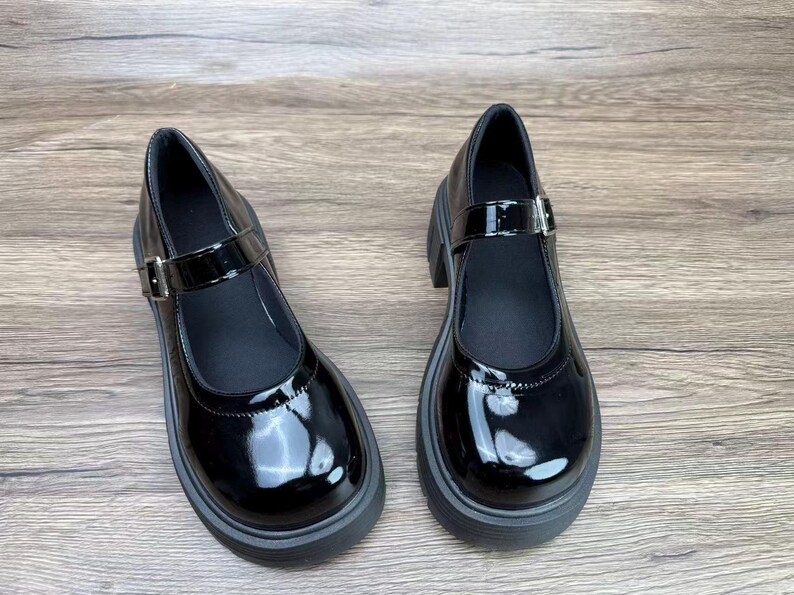 Mary Jane, botas de cuero, hechas a mano, zapatos vintage, zapatos de mujer, zapatos pequeños de cuero, regalo de cumpleaños, regalo de Navidad Light