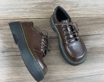 Small leather shoes, Japanese shoes, JK shoes, women&#39;s shoes, campus, thick soled shoes, retro