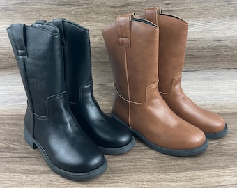 Western-Cowboystiefel, Damenstiefel, aber mittellange Stiefel, Ritterstiefel, Motorradstiefel, lange Stiefel, Martin-Stiefel, Stiefel, ein Geschenk für Mama