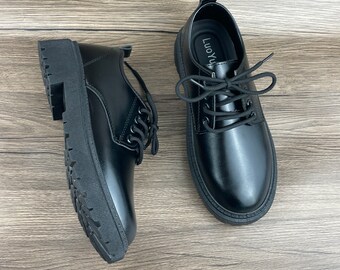 Men&#39;s shoes, casual shoes, leather shoes, black men&#39;s shoes
