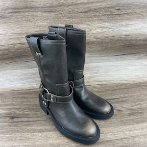 Vintage laarzen, cowboylaarzen, westernschoenen, punklaarzen, dameslaarzen, vintage western cowboylaarzen, laarzen, kerstcadeau