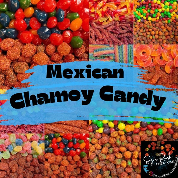 Dulces Enchilados pica candy chamoy candy chamoy gummies spicy gummy chili candy Holiday Gift birthday for friend