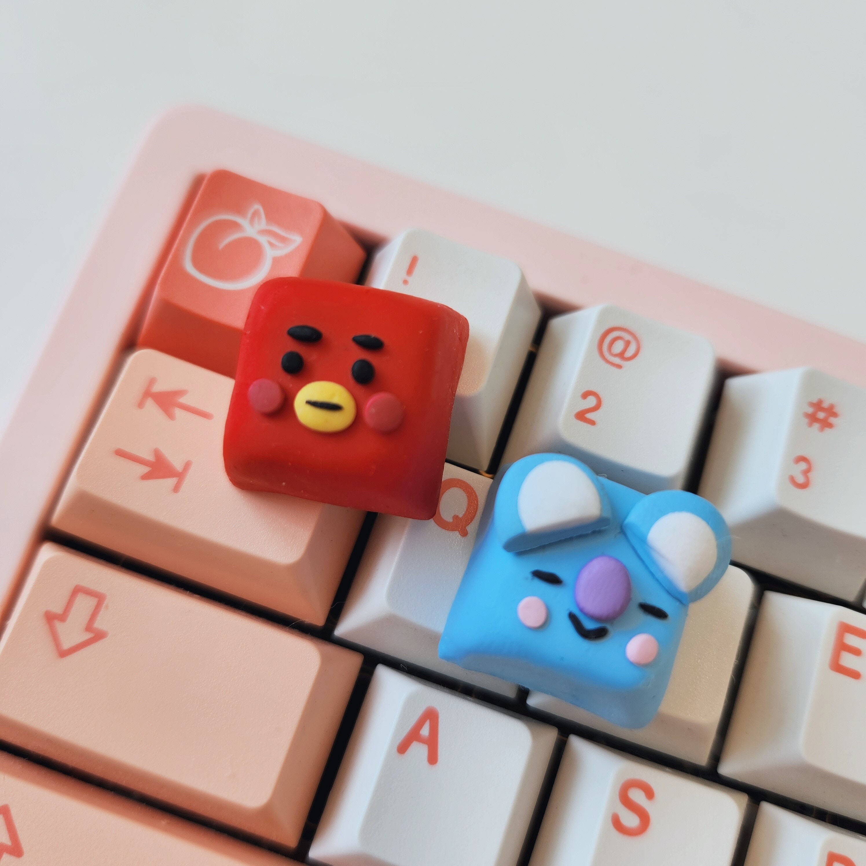 BT21, BTS Keycap Cute Handmade Artisan Keycaps Etsy