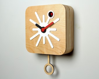 Cuckoo Clock - Square - Handmade - Modern