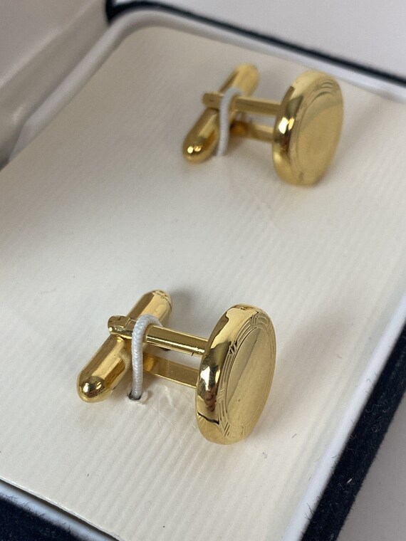 Pair of Vintage Pierre Cardin Gold-Tone Cuff Link… - image 2