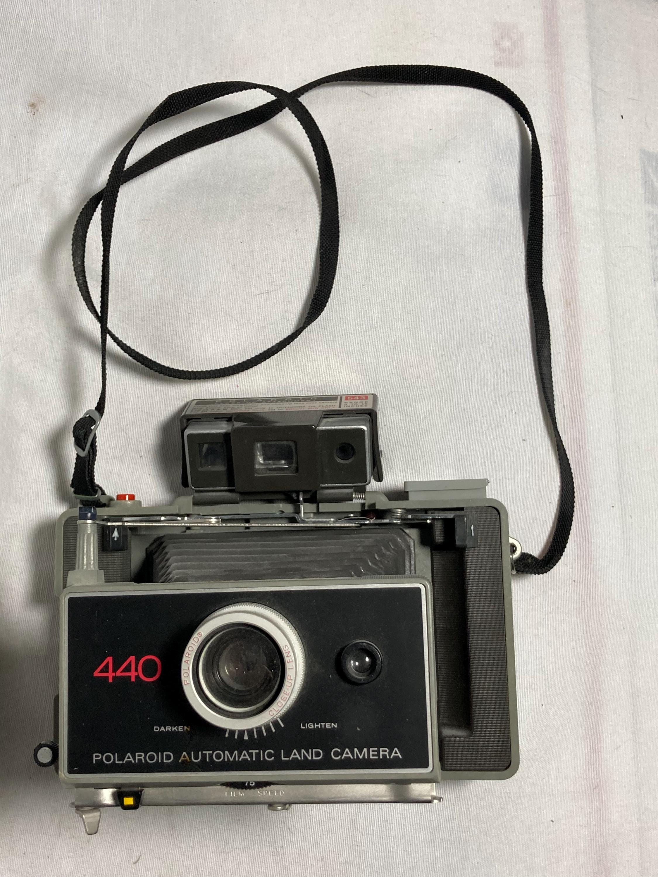 Vintage Polaroid 440 Automatic Folding Instant Land Camera and