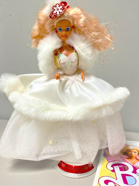 Holiday Barbie White Dress Vintage Limited Collector's Edition 