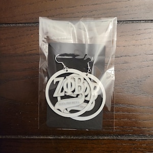Zeta Phi Beta Hoop Earrings | Jewelry