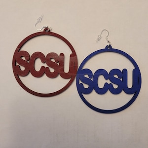 SCSU | SC State Hoop Earrings | Jewelry