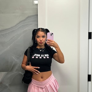 Vraag het aan Lil Wayne Nicki Minaj 5 sterren baby-T-shirt grafisch T-shirt roze vrijdag 2 Nicki Minaj concertshirts barb Koningin van de rap Nicki-tour afbeelding 7