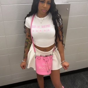 Vraag het aan Lil Wayne Nicki Minaj 5 sterren baby-T-shirt grafisch T-shirt roze vrijdag 2 Nicki Minaj concertshirts barb Koningin van de rap Nicki-tour afbeelding 6