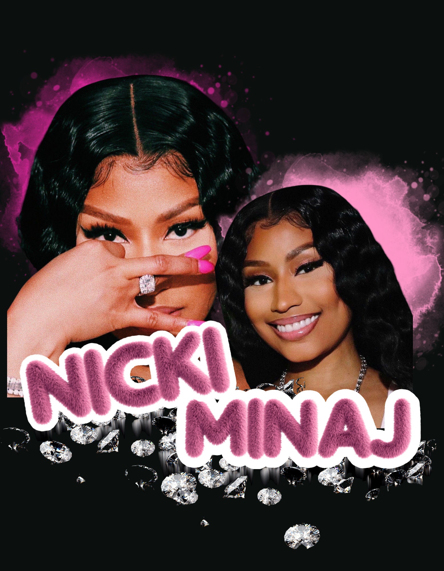 Nicki Minaj PNG Barbie Nicki Minaj Poster Nicki Minaj - Etsy