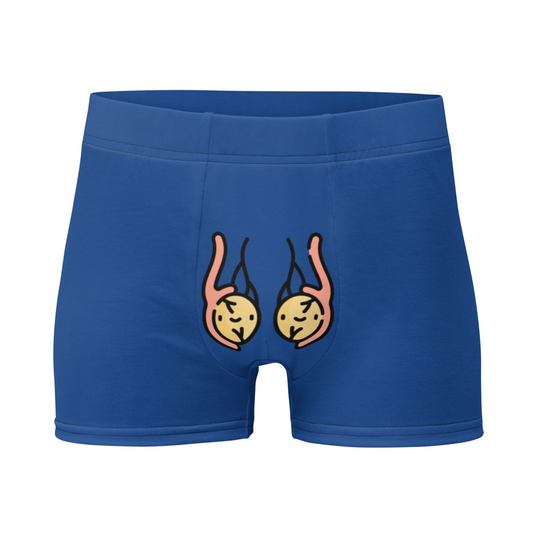 Boxer Briefs, Happy Testicles, Anatomy, Medicine, Funny, Underwear