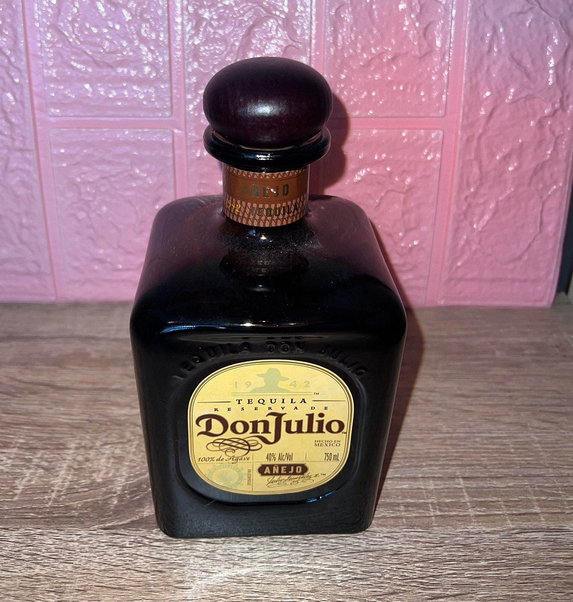 Don Julio 1942 Anejo Tequila Bottle With Battery-operated or 