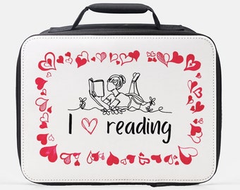I Heart Reading Lunch Box (Insulated) | Fundraiser For a Good Cause