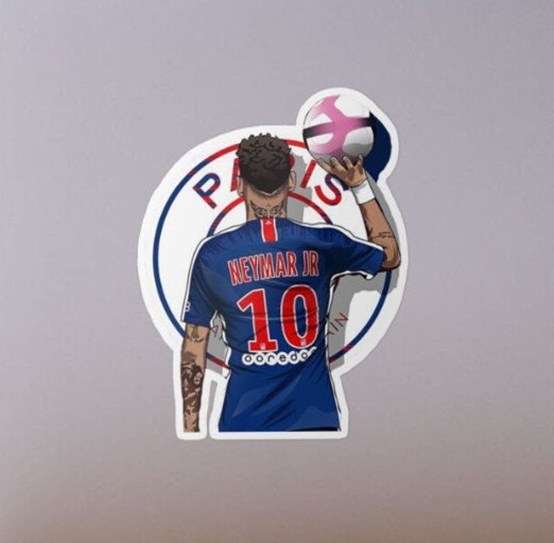 Neymar Sticker Etsy