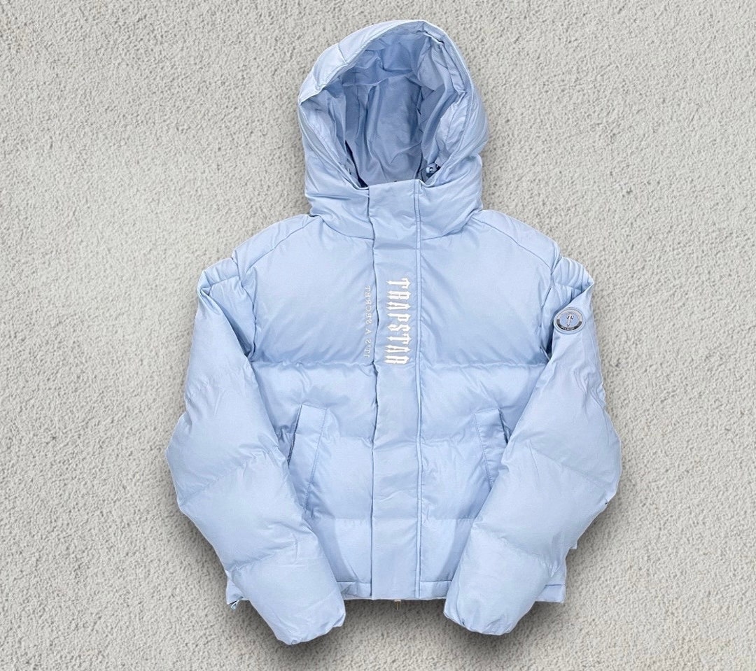 Trapstar Puffer Jacket Trapstar Decoded Coat Trapstar Logo Etsy