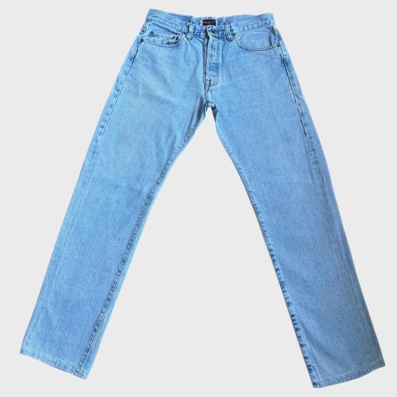 Pepe Jeans, Vintage Pepe Jeans London Light Wash Jeans High Rise Straight Leg W32 L30