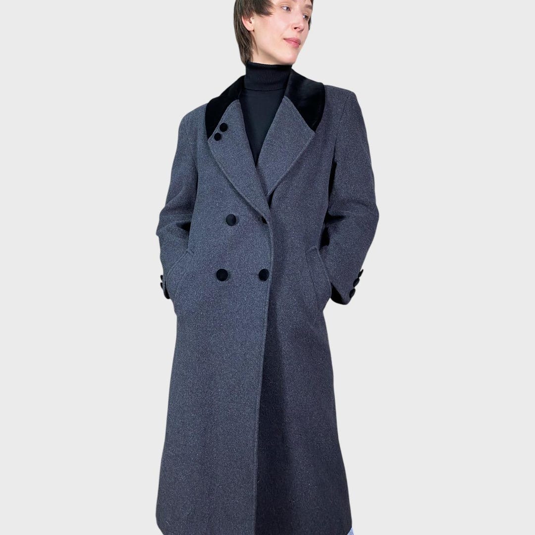 Light Grey Furlong Wool Morning Coat main image 1