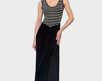 Vintage 90s Ribbed Knit THE LIMITED Striped Bodycon Maxi Dress Women's 8 /  Medium / 32-38" Bust / 28-32" Waist / 32-35" Hips / 48"long - Etsy