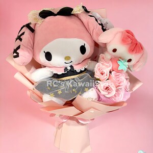 Graduation Doll Sanrio My Melody Kuromi Hello Kitty Pompompurin 28cm H