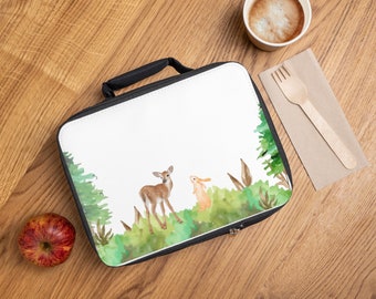 Forestry Lunch Bag, Insulated lunch bag, Kids lunch bag, Adult lunch bag